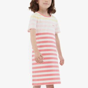Barbour Girls Penny Stripe Dress Size 6/7